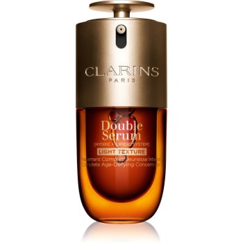 Clarins Double Serum Light Texture ser intensiv împotriva îmbătrânirii pielii - imagine 2
